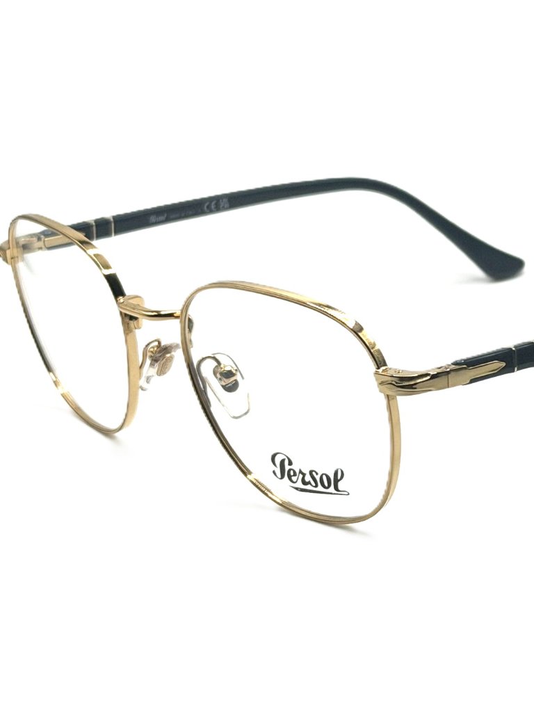New Persol Po 1007-V 515 Gold Unisex Eyeglasses 53mm 20 145